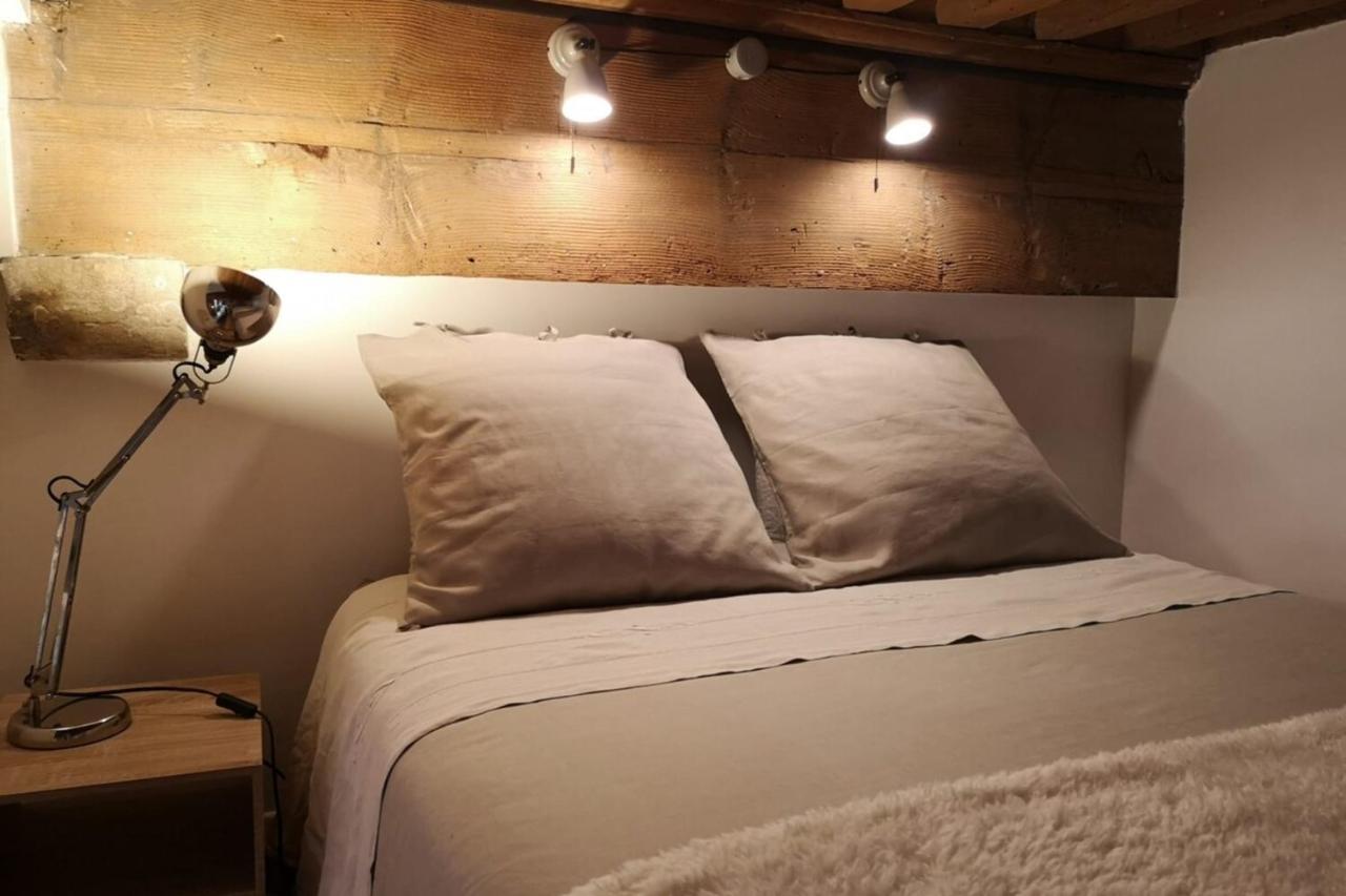 Authentic Loft With Mezzanine & Exposed Stones Heart Of Lyon Daire Dış mekan fotoğraf